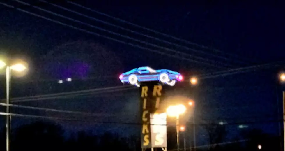 Iconic Cedar Rapids Car Dealer Sign Catches Fire