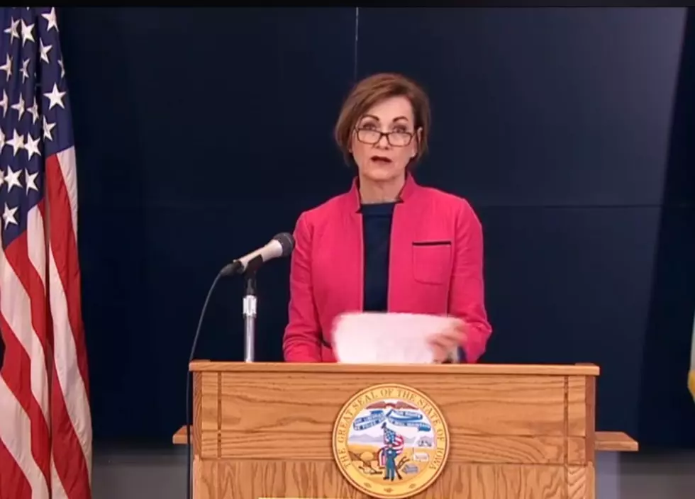 Iowa Governor Announces New Single-Day High in COVID-19 Cases