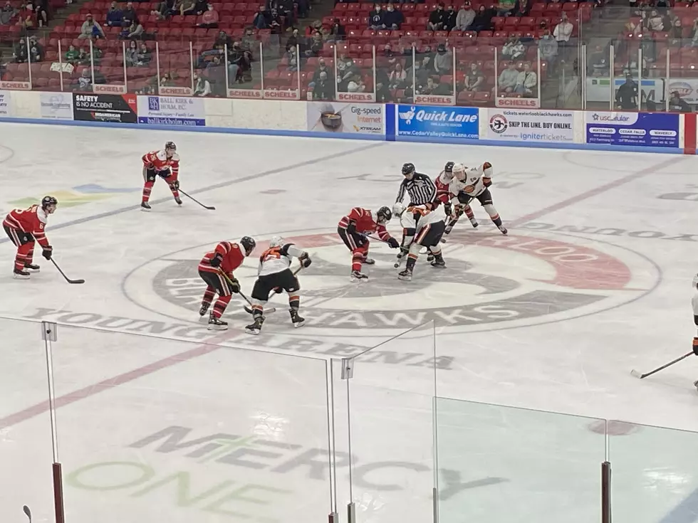 Tonight’s Waterloo Black Hawks Game vs. Omaha Declared No Contest